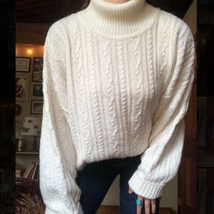 Italian Oversized Wool Sweater
